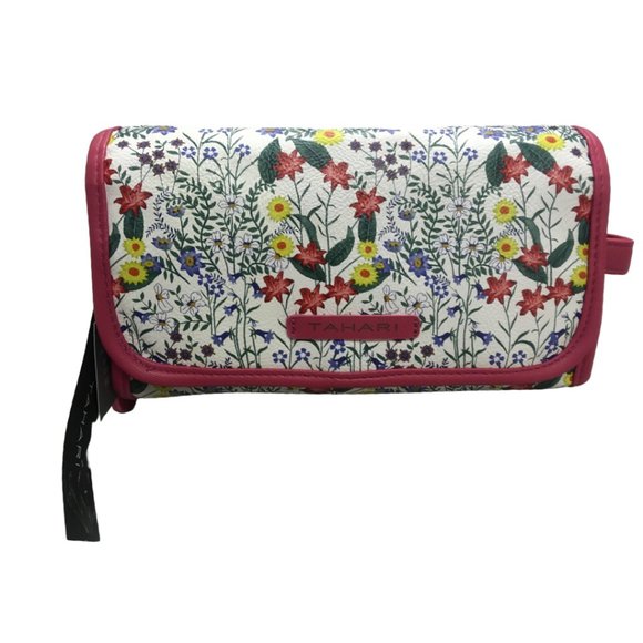 TAHARI Hanging Cosmetic Travel Bag Case Makeup - Picture 2 of 4